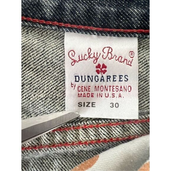Lucky Brand Dungarees‎ American 🇺🇸 Made Size 30 Straight Leg - Picture 5 of 12